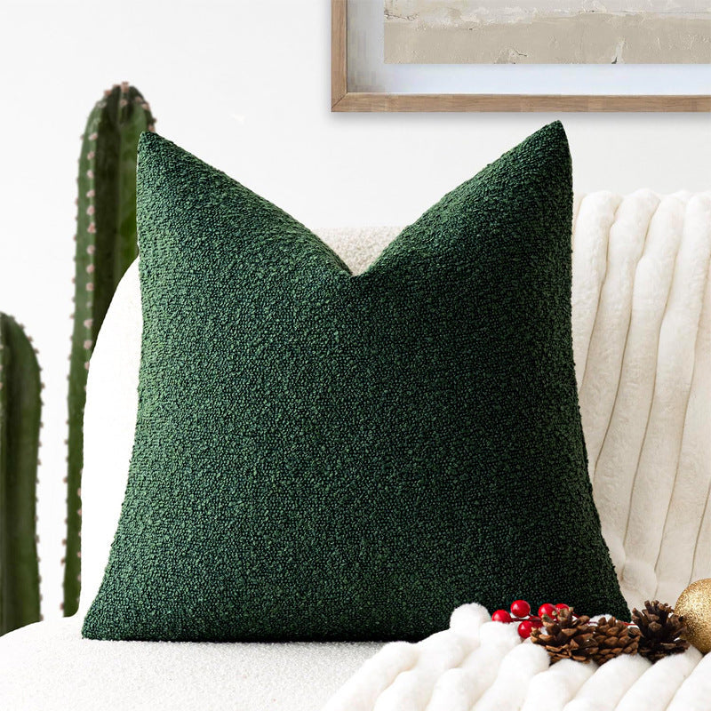 Bouclé Throw Pillow Cover