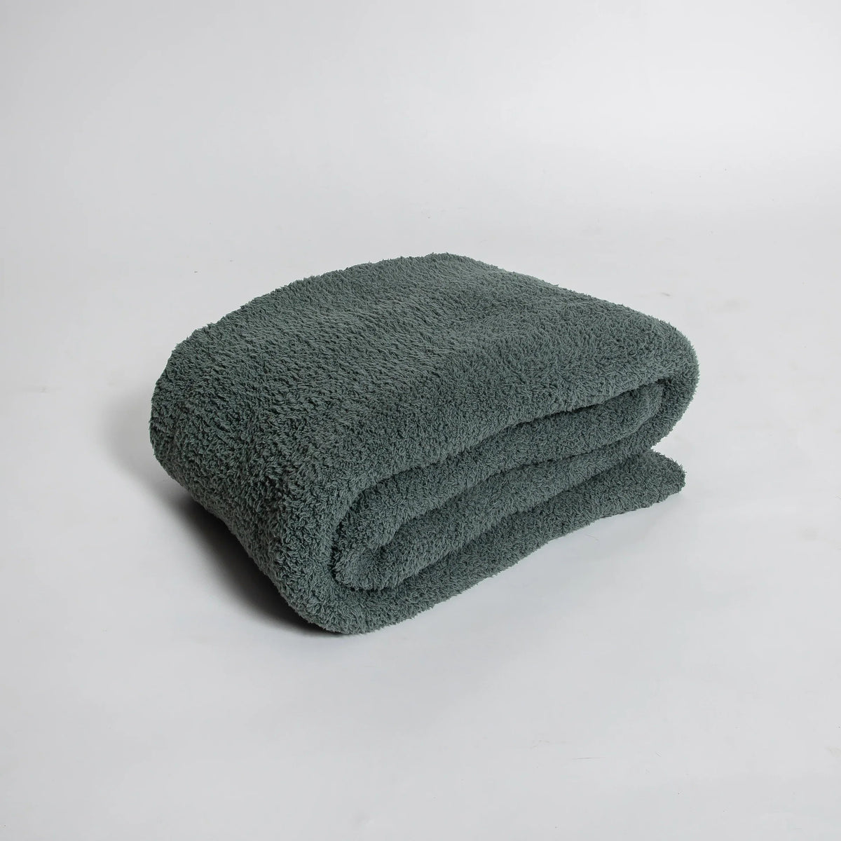 Dark Forest Solid Double Layered Print Extended Throw