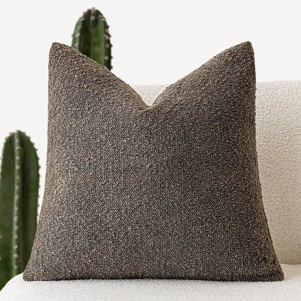 Bouclé Throw Pillow Cover