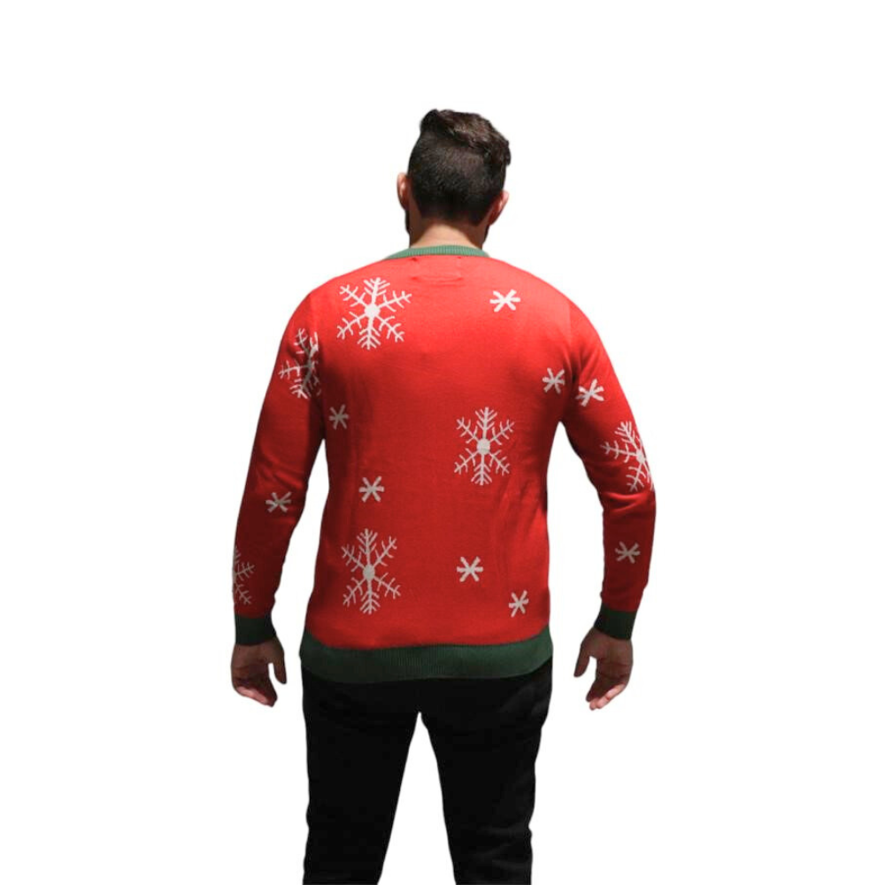 Men's Reindeer Sweater With a Pompom