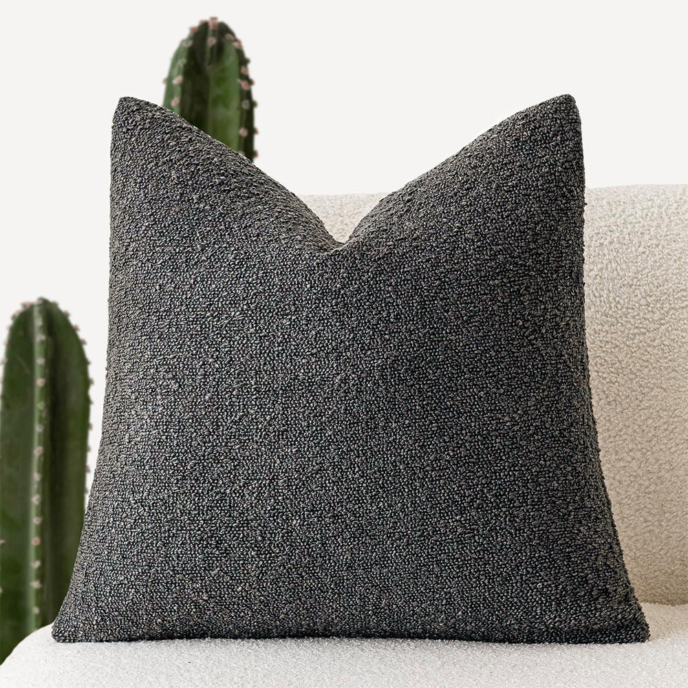 Bouclé Throw Pillow Cover