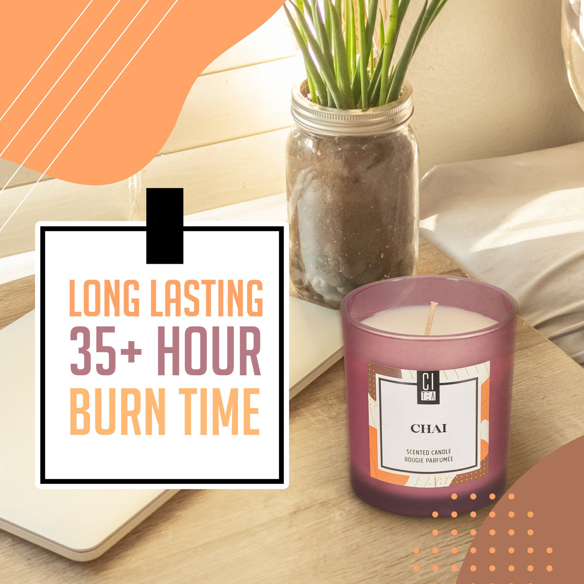 Chai Spice Soy Candle – 8 oz
