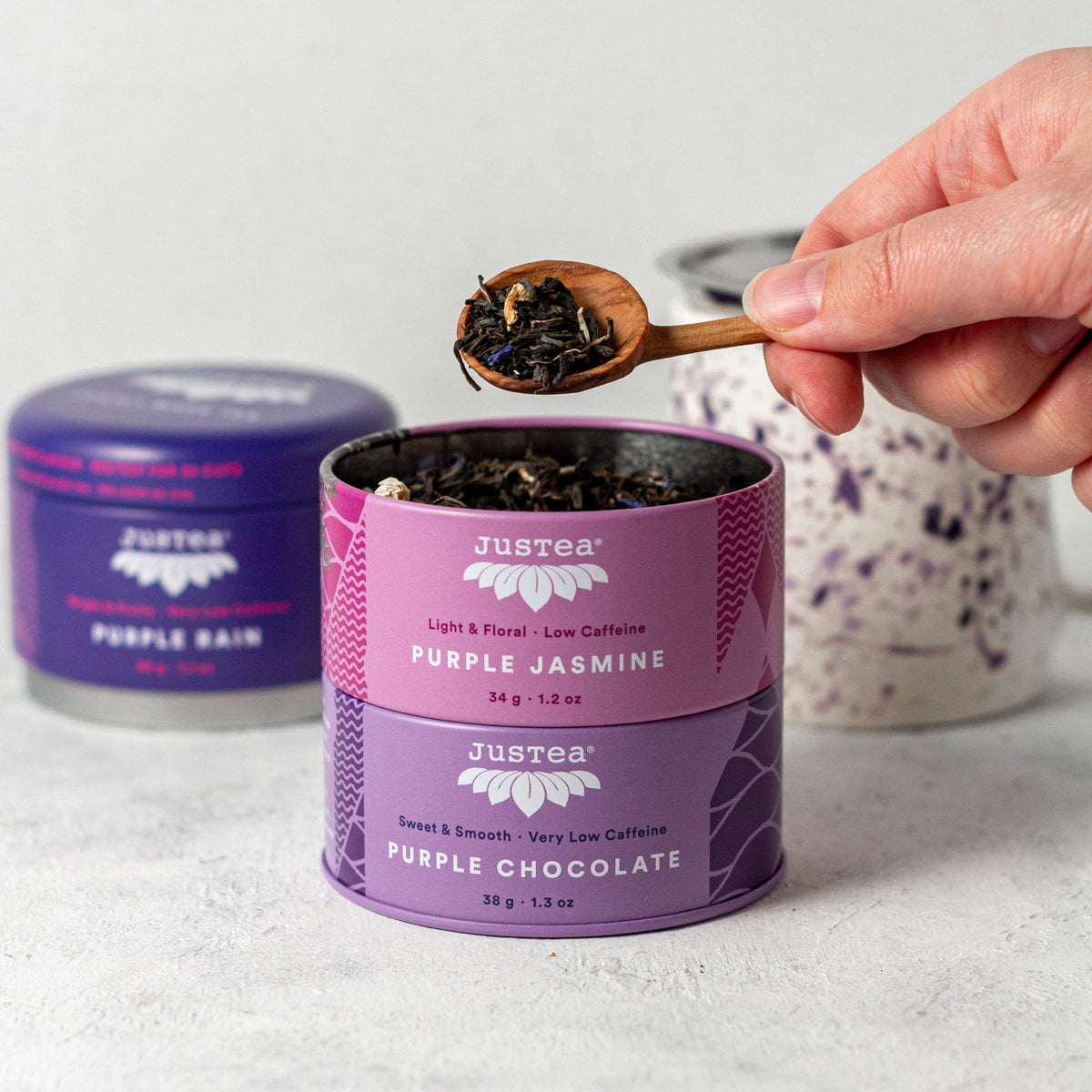 Purple Tea Trio