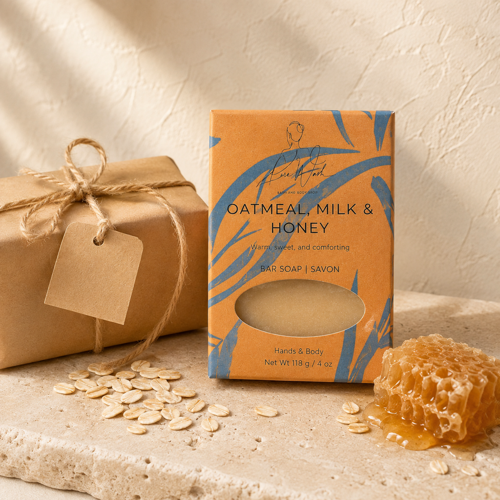 Oatmeal Milk & Honey Soap Bar