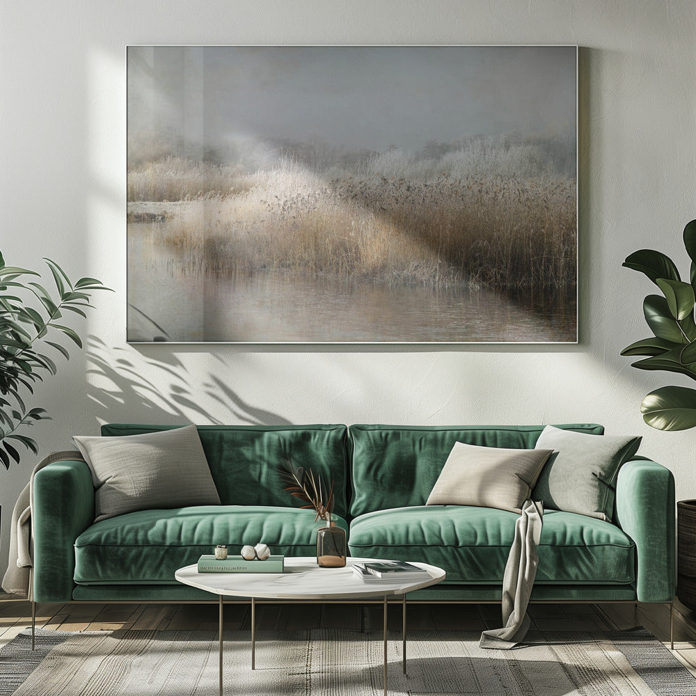 Winter Morning Canvas Print by Nel Talen