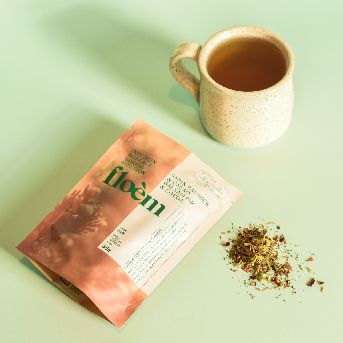 Balsam Fir & Cocoa Loose Herbal Tea